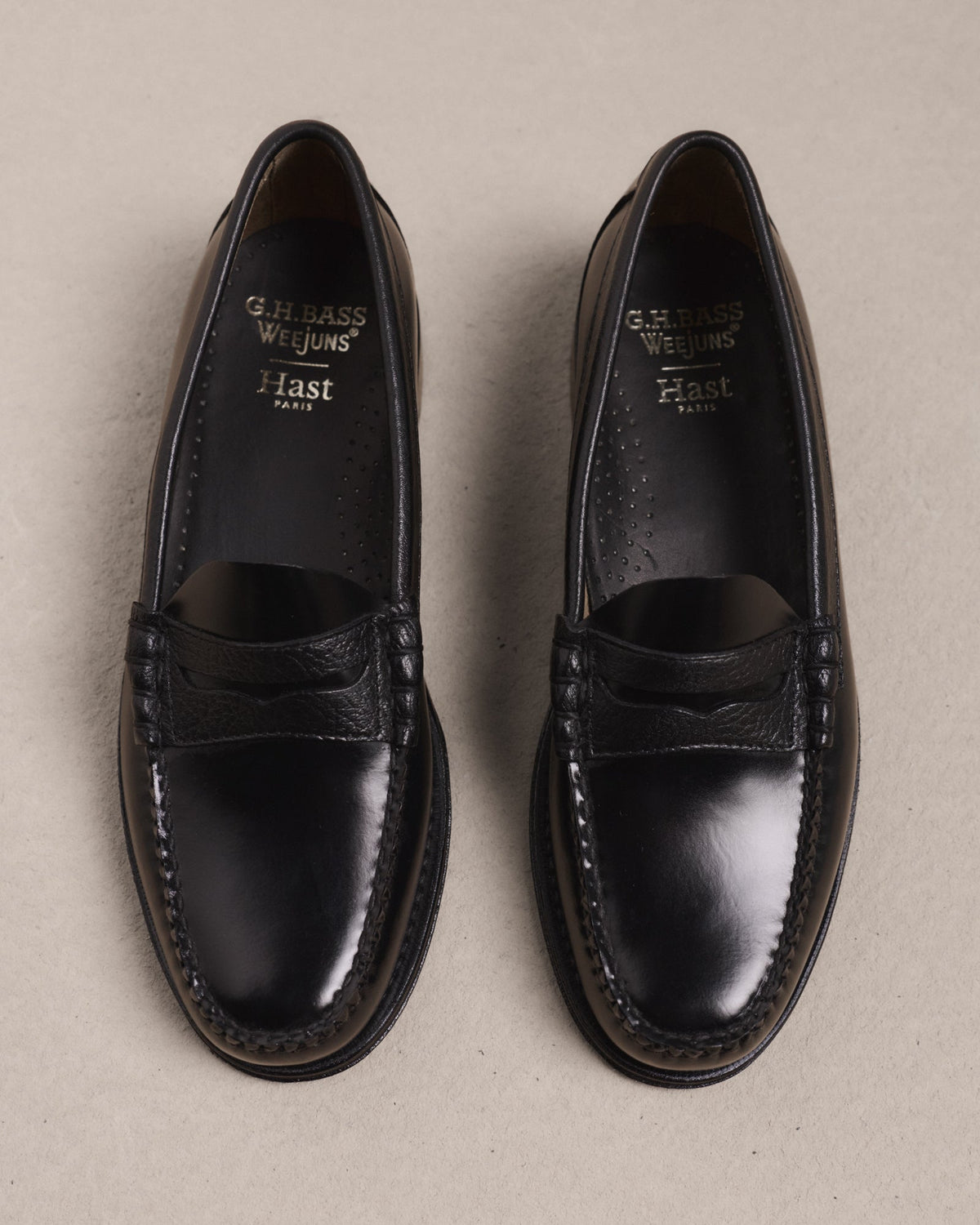 Mocassins Weejuns Larson en cuir marron chocolat - 4