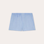 Caleçon en coton bleu - 1