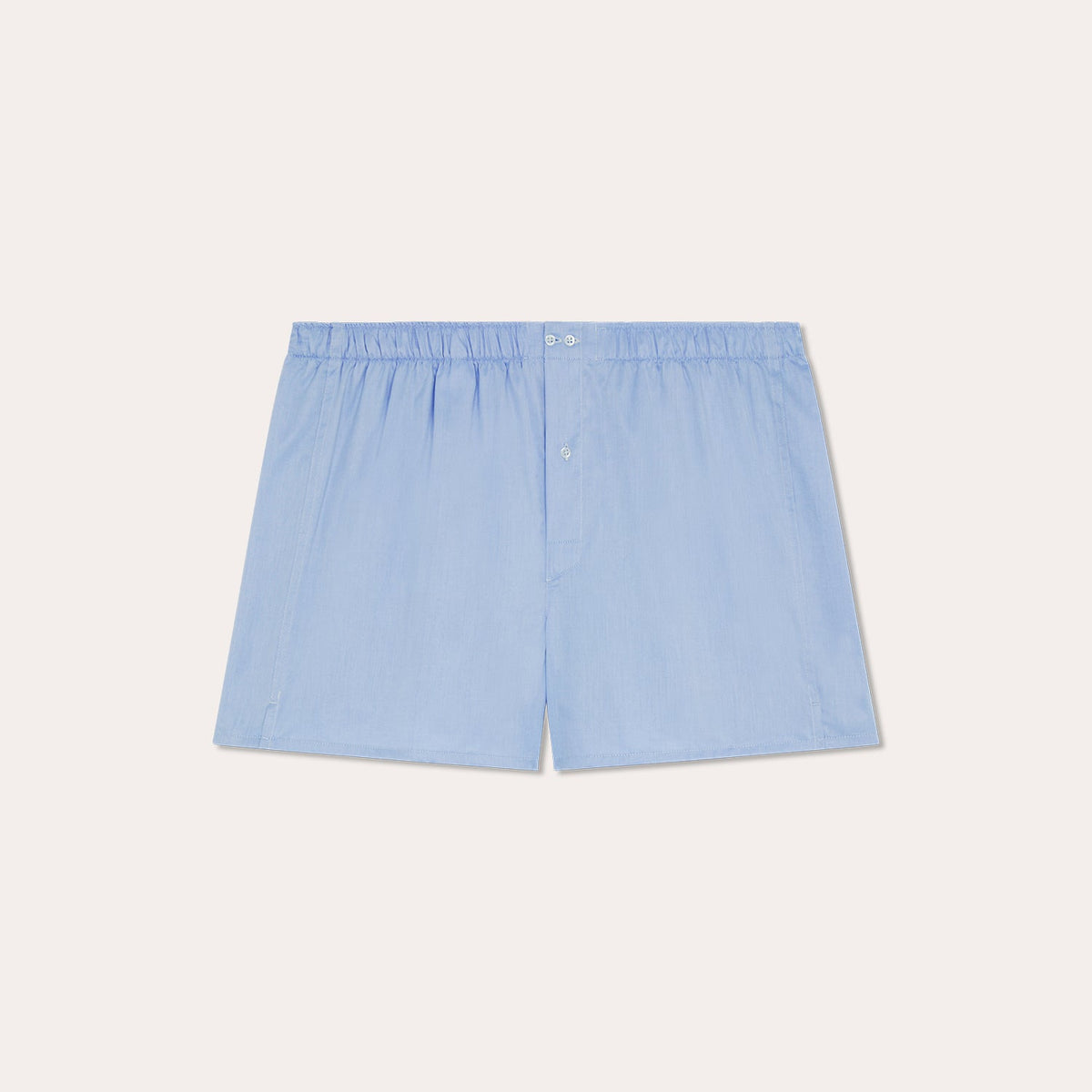 Caleçon en coton bleu - 1