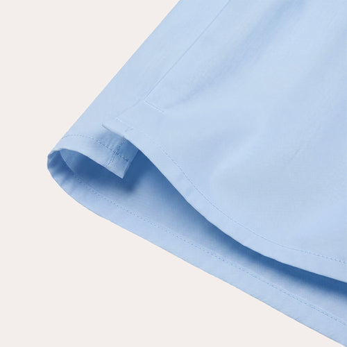 Caleçon en coton bleu clair - 2