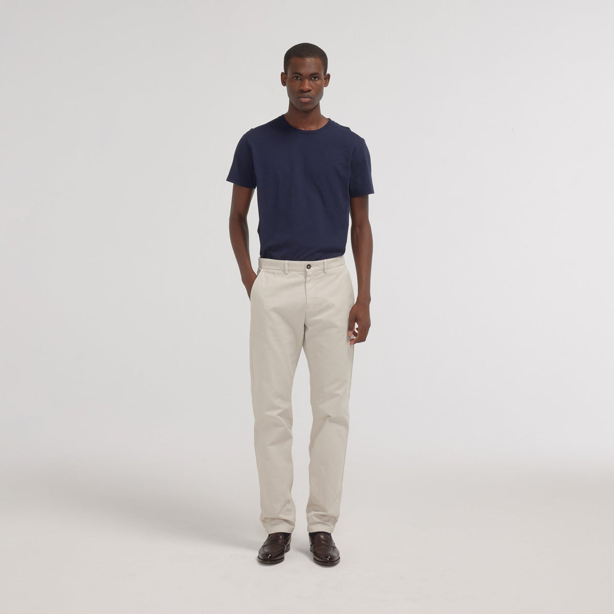 Chino droit vert - 8