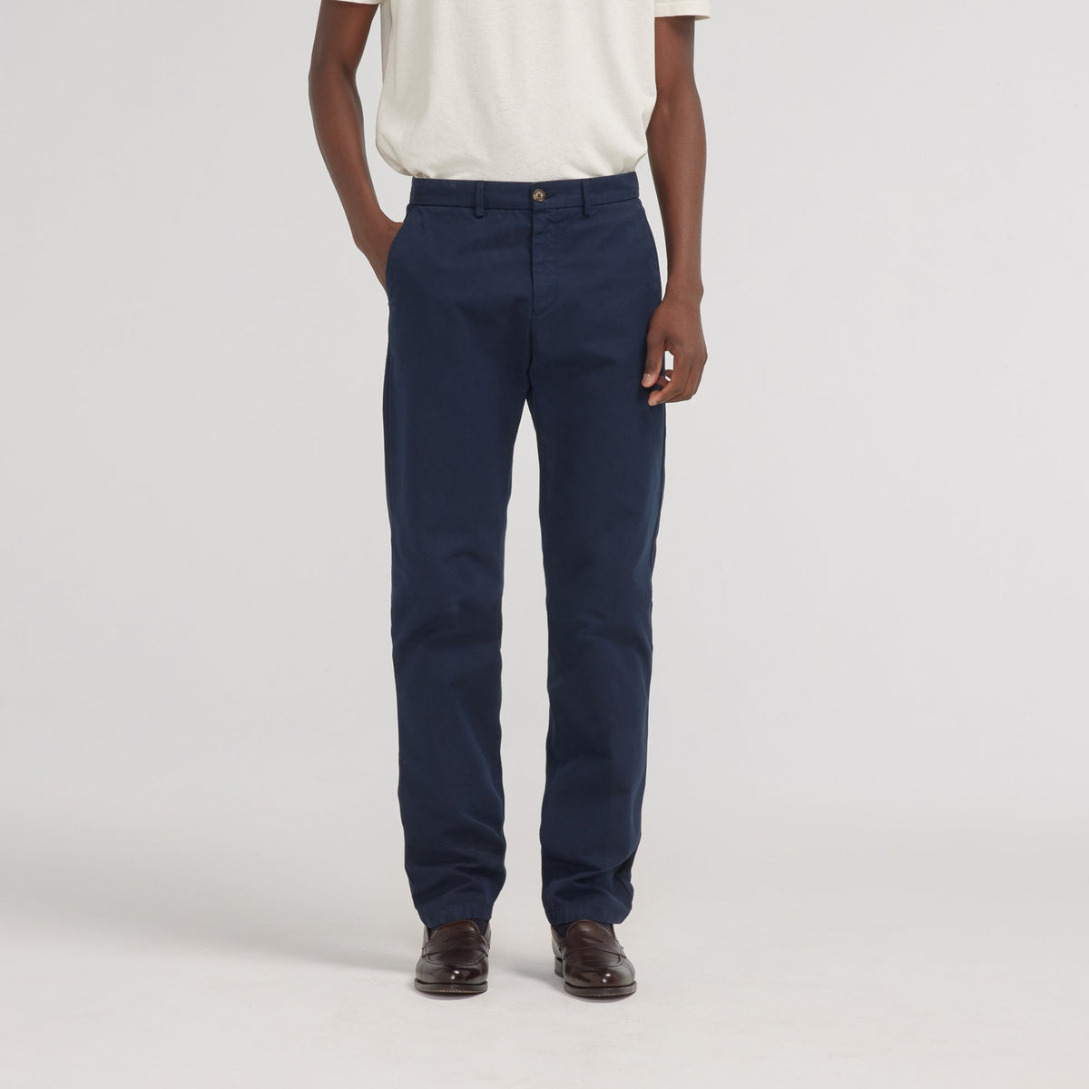 Chino droit vert - 5