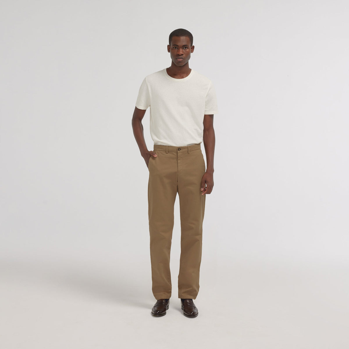 Chino droit vert - 4