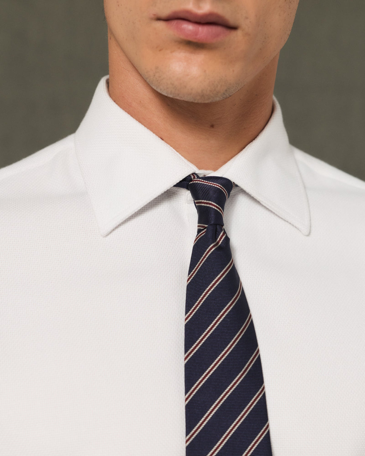 Chemise en flanelle blanche - 2