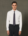 Chemise en flanelle blanche - 1