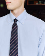 Chemise en flanelle de coton bleu - 2