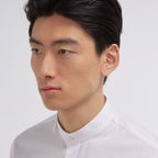 Chemise en popeline double retors blanche - 2