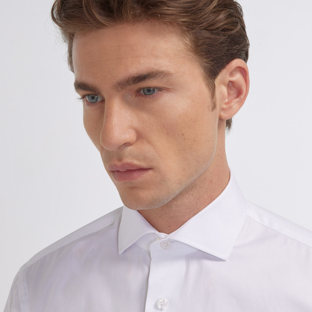 Chemise en chevron blanche - 2