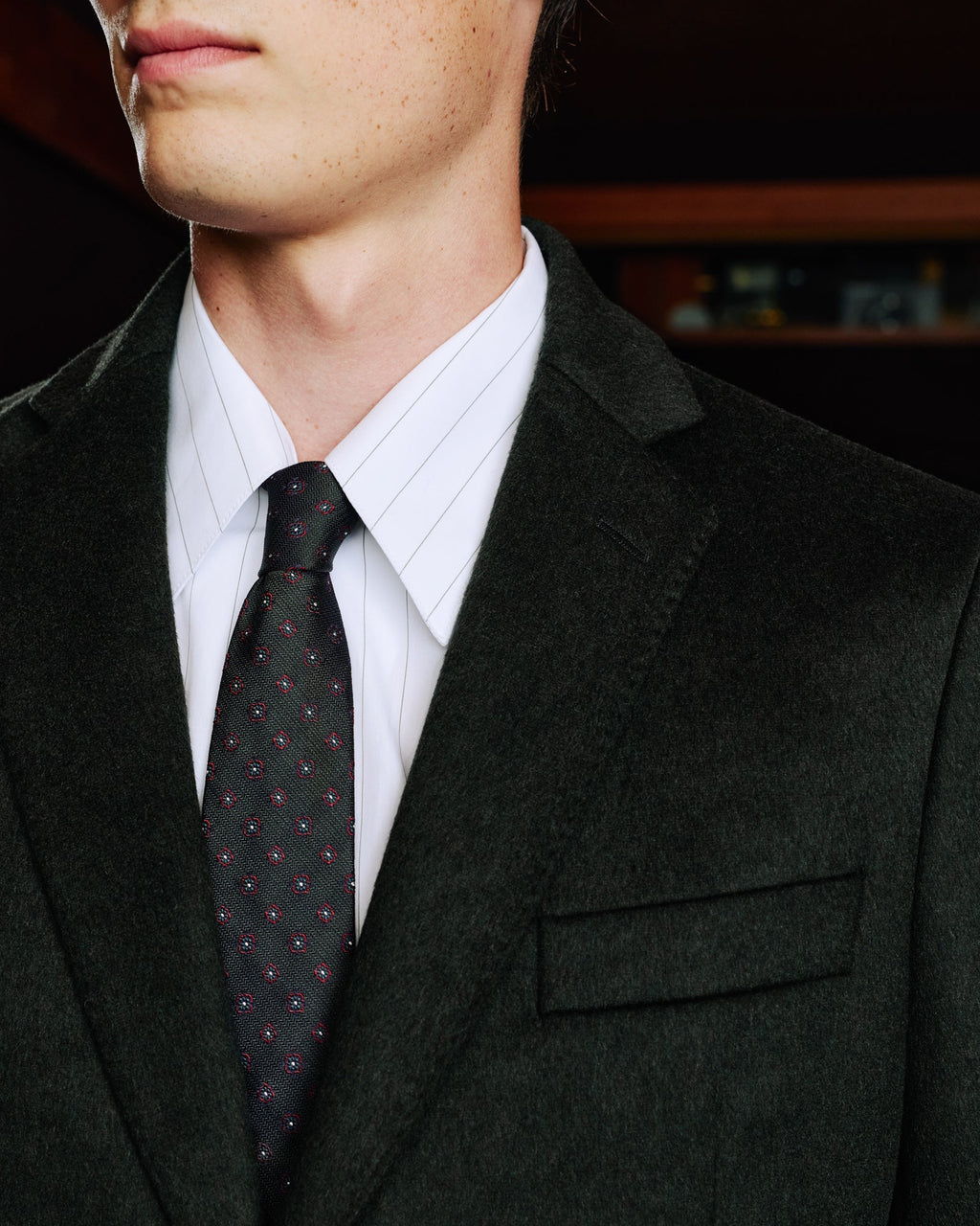 Veste en laine Loden vert - 2