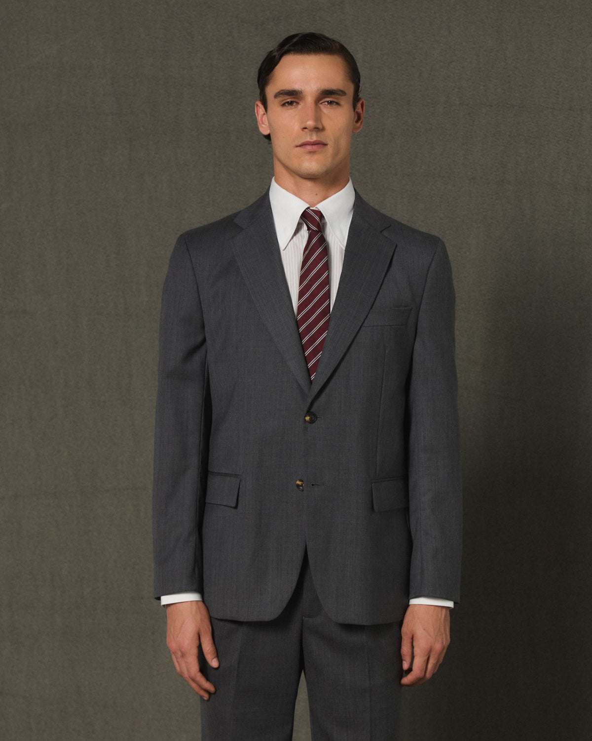 Veste formelle en laine marine - 3
