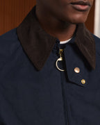 Blouson en coton ciré à motif tartan Black Watch - 4