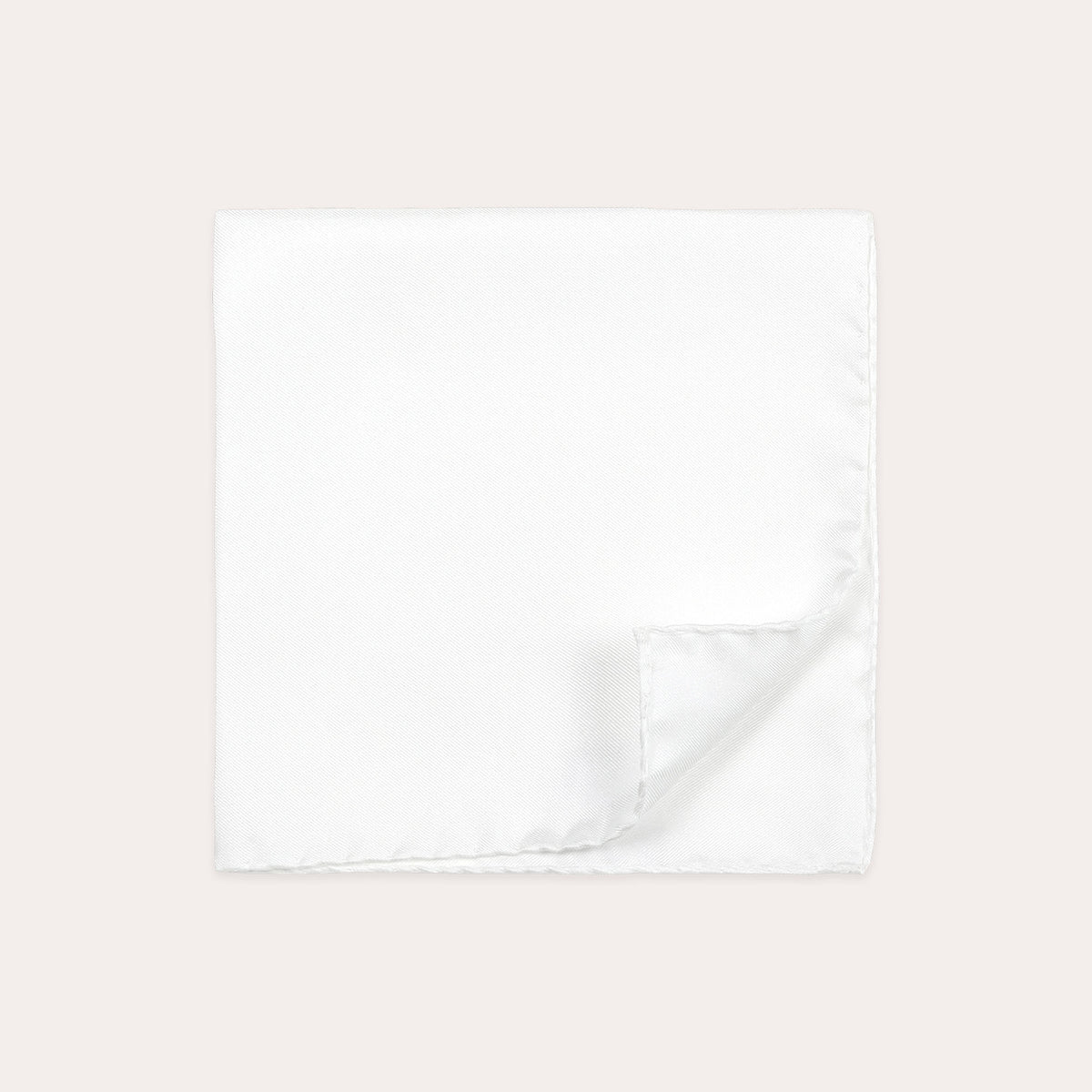 Pochette écru en soie écrue - 2
