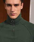 Sweat en coton vert - 2