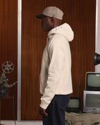 Hoodie en coton épais écru - 2