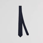 Cravate bleue Prince de Galles en laine et soie - 2