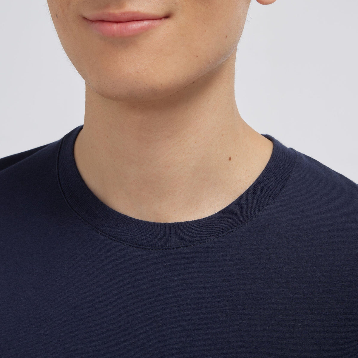 Tee-shirt en coton biologique prune - 6