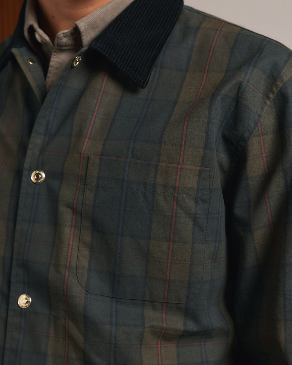 Veste en tartan vert Halley Stevensons - 2