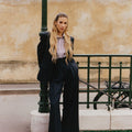 Chemise à rayures bordeaux en coton - 1