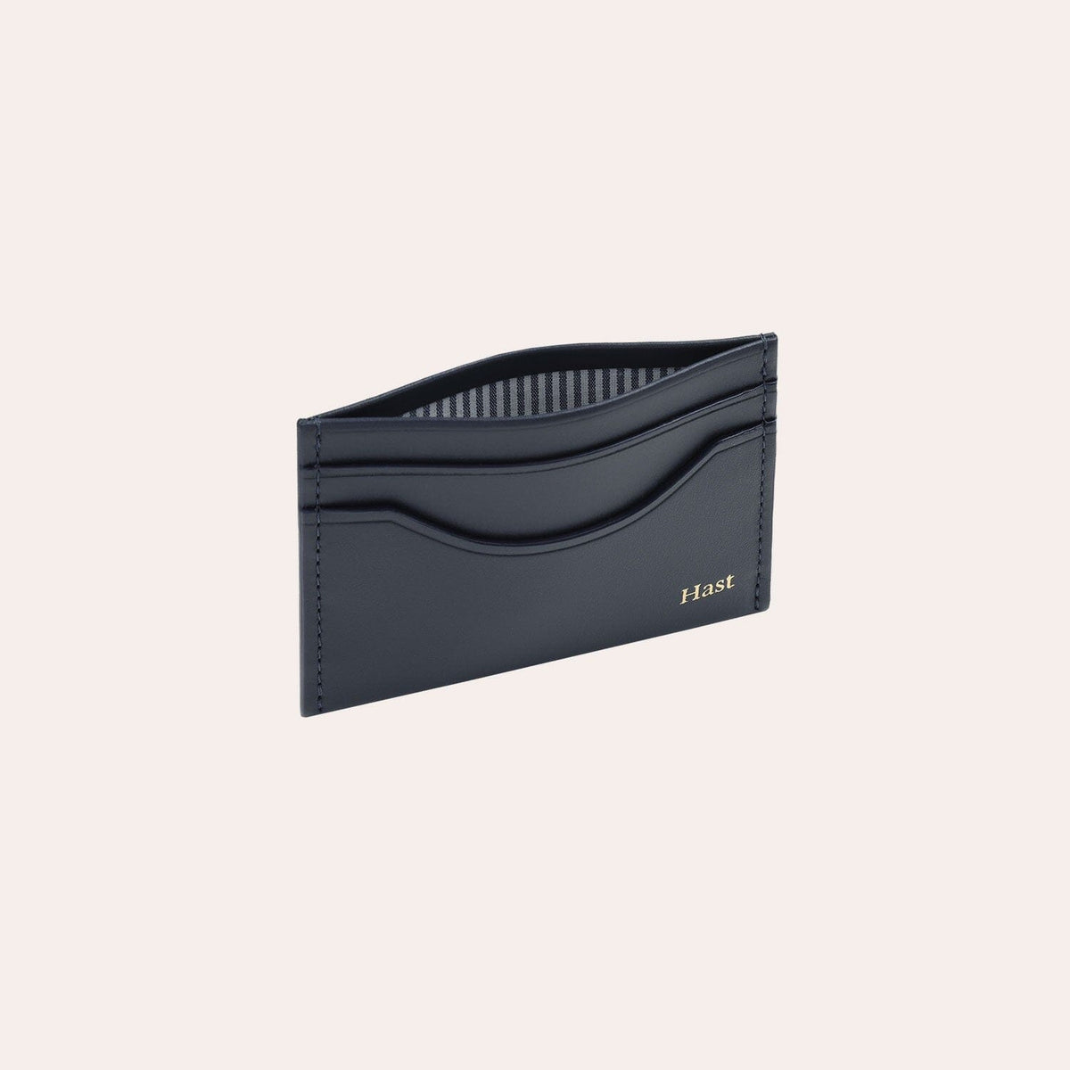 Porte-cartes en cuir lisse bordeaux - 6